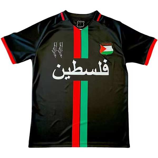 Palestine maillot extérieur uniforme de football noir deuxième kit de football pour hommes hauts chemise de sport 2024-2025